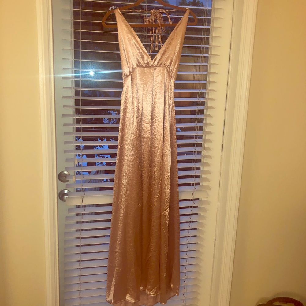 Pink Champagne Formal Dress